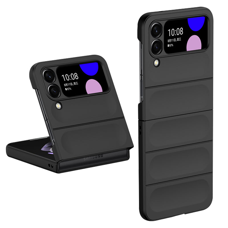 Skin-touch Folding Phone Case for Samsung Galaxy Z Flip4 5G Hard PC Back Rugged Phone Cover Skin-touch Folding Phone Case for Samsung Galaxy Z Flip4 5G Hard PC Back Rugged Phone Cover